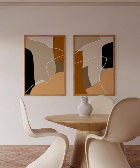 Abstract Wall Decor - Set of 2