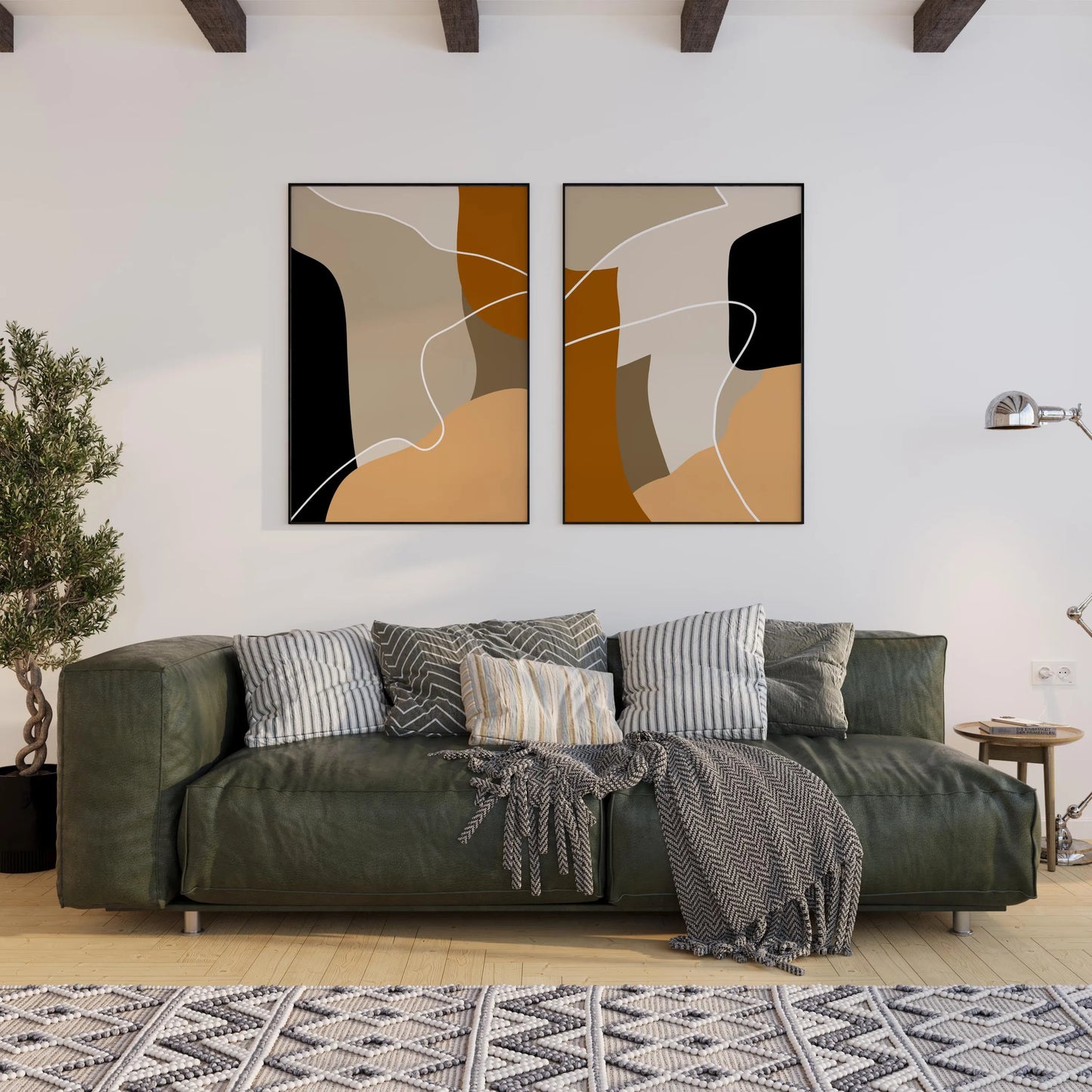 Abstract Wall Decor - Set of 2