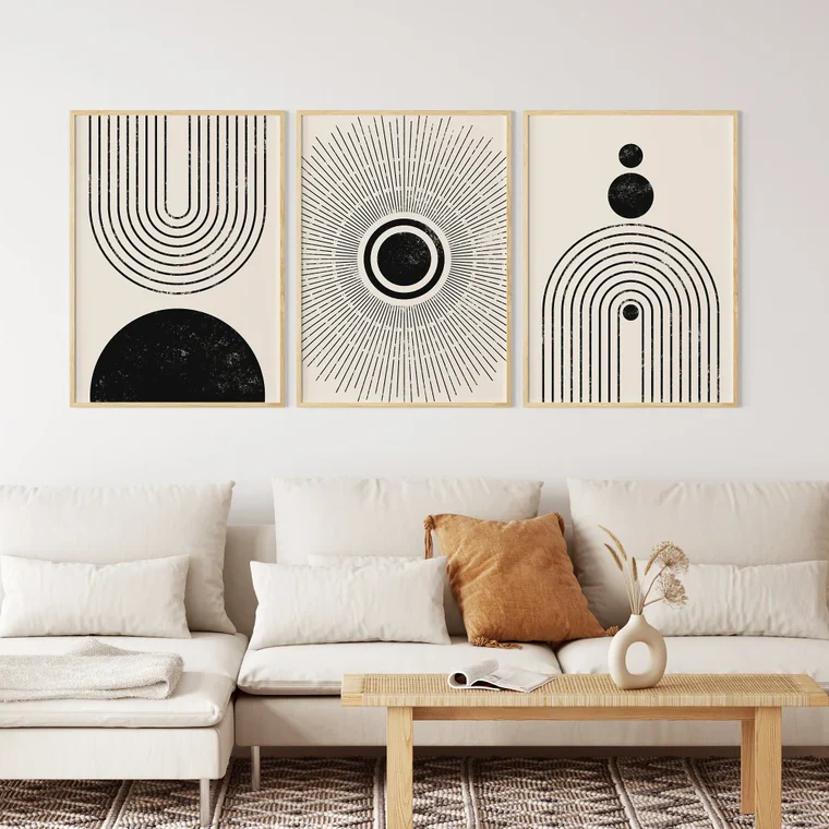 Mid Century - Set of 3