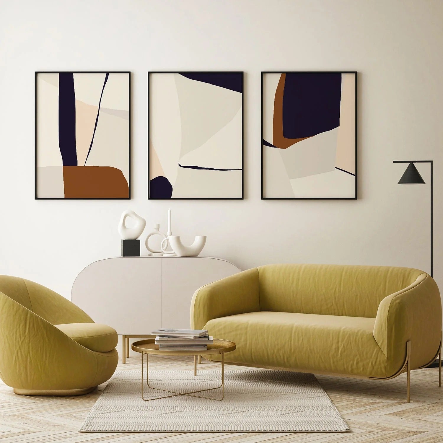 Minimalist Art - Set of 3