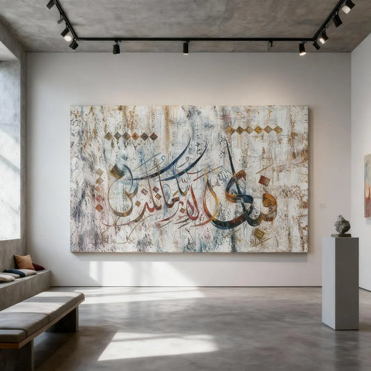 Surah Ar-Rahman Art - Islamic Frame