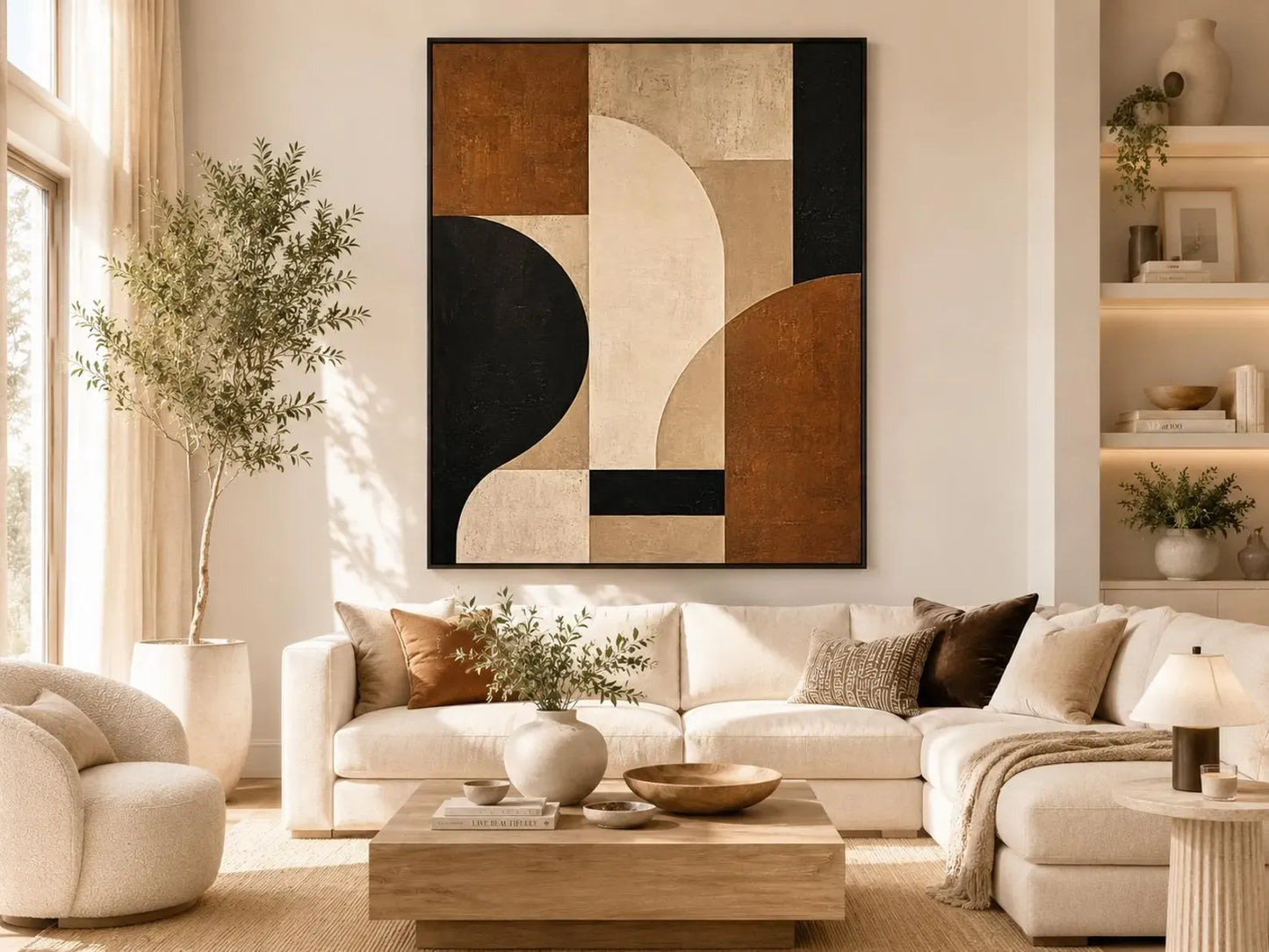 Wabi Sabi Abstract - Canvas Frame