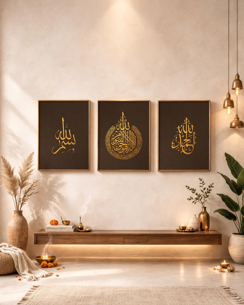 Islamic Trio I - Set of 3