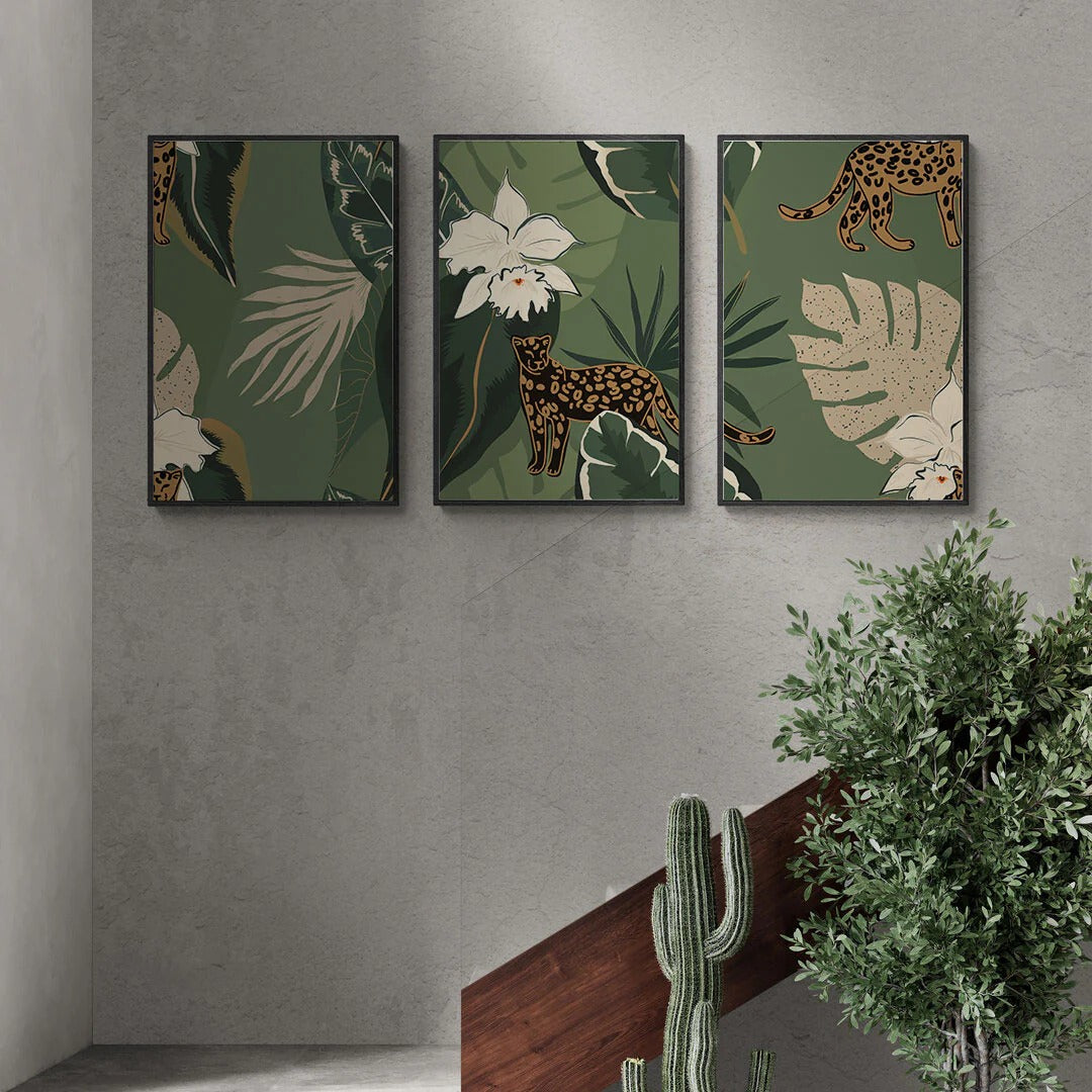 The Wildlife and Cheetah - Set of 3