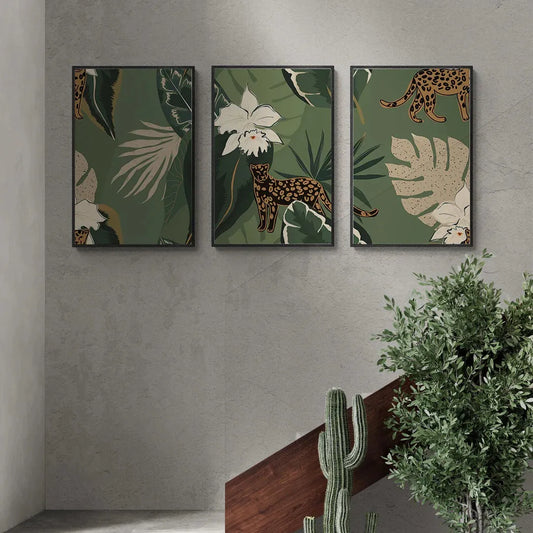 The Wildlife and Cheetah - Set of 3