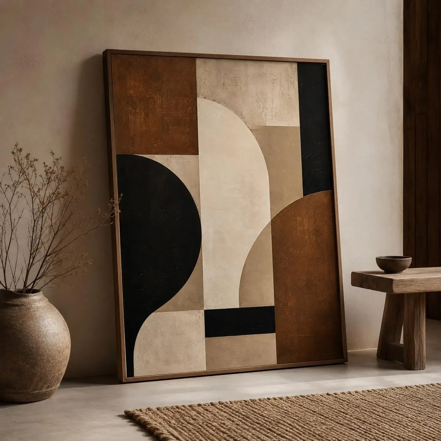 Wabi Sabi Abstract - Canvas Frame