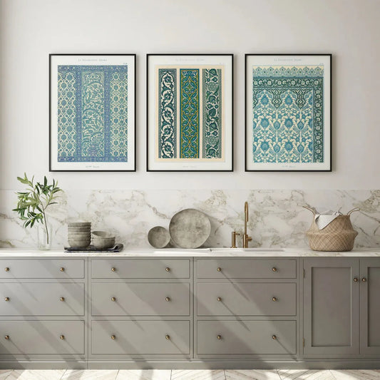 Vintage Arabesque - Set of 3