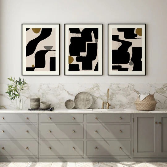 Abstract Art - Set of 3
