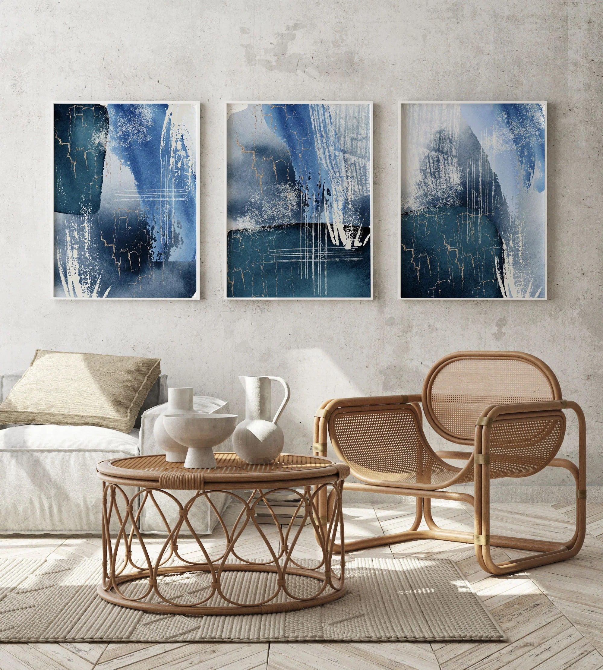 Blue Lagoon - Set of 3