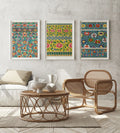 Ornamental Moroccan Patterns - Set of 3