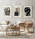 Abstract Art III - Set of 3